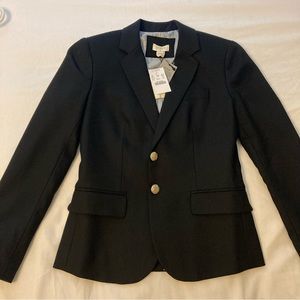 Black j crew Schoolboy blazer petite 00